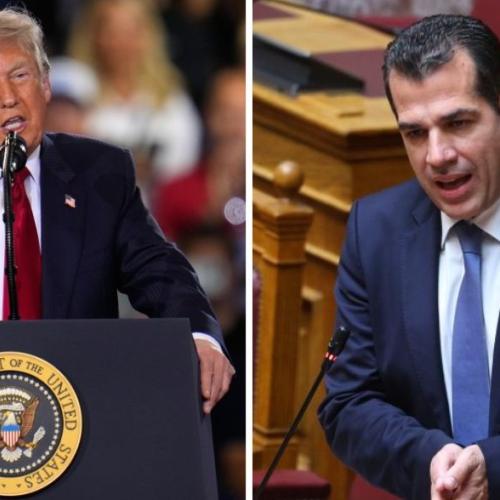 Ο Τραμπ αναδημοσίευσε δηλώσεις Πλεύρη στο Breitbart για σκληρότερη πολιτική στο μεταναστευτικό