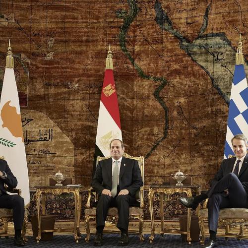 μητσοτακης και μοντι , χριστουδλιηδς