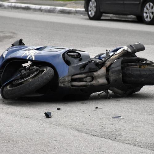 σύγκρουση μοτοσικλετών