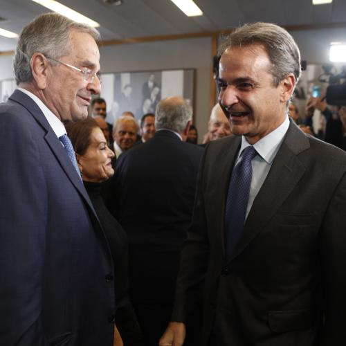 μητσοτακης και σαμαρα
