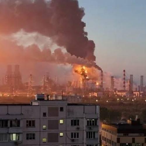 DRONES attack moskva