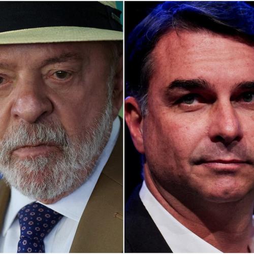 Φλάβιο Μπολσονάρου έναντι του Λούλα 