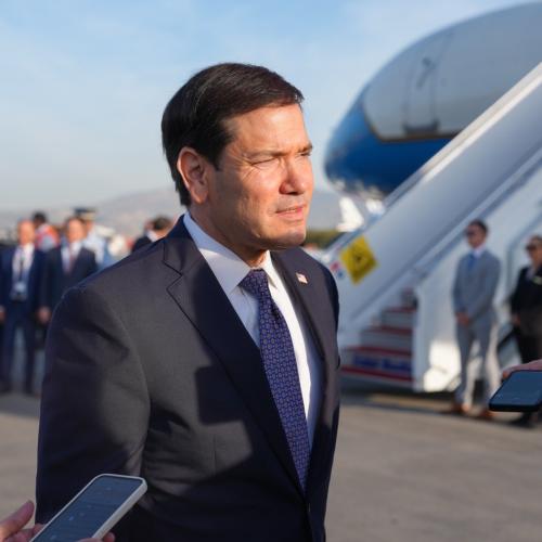 Ρούμπιο: «Πρότυπο συμμάχου η Ελλάδα - Θα συνεχίσουμε να προωθούμε την κοινή μας ασφάλεια, ισχύ και ευημερία»
